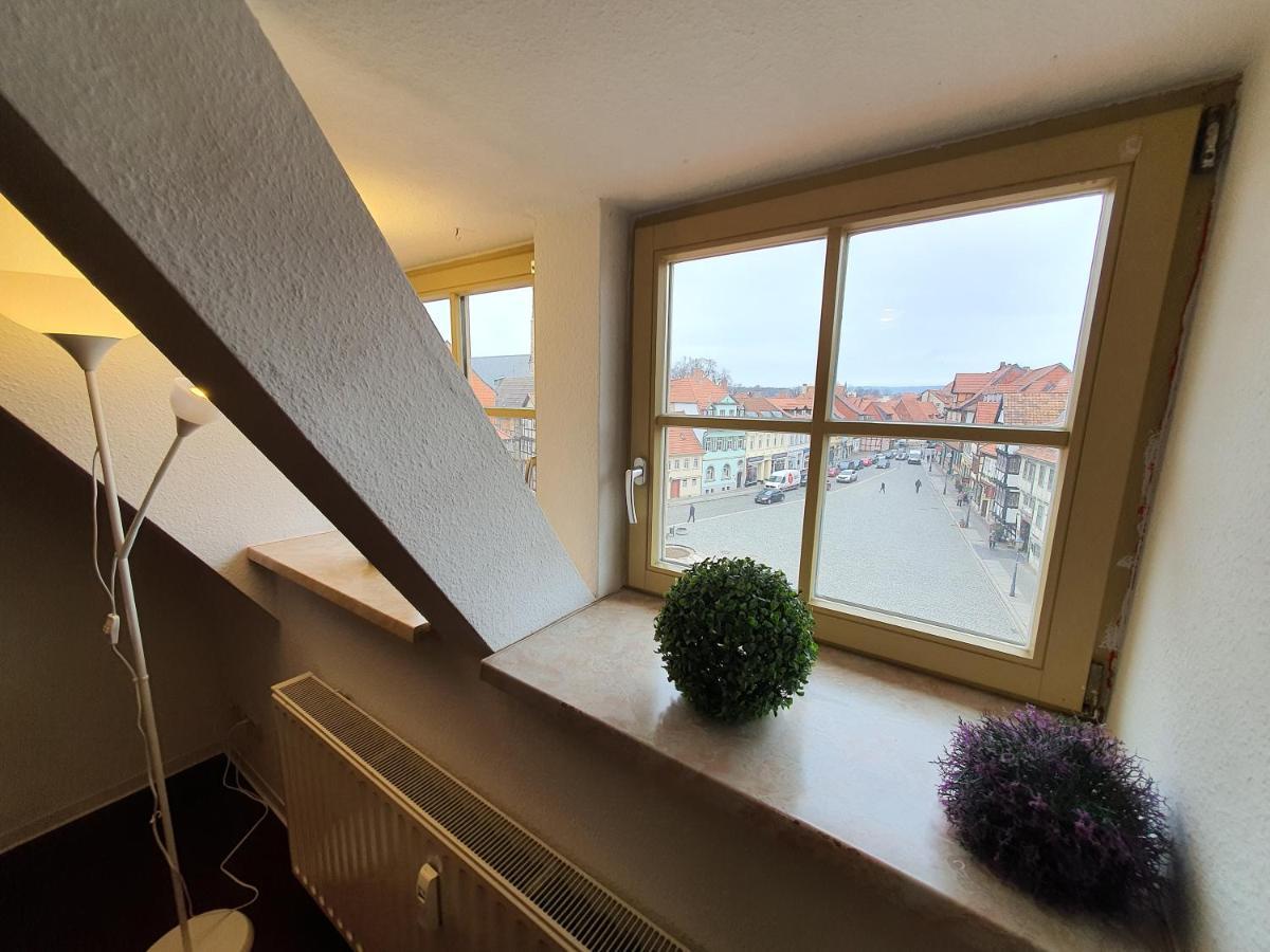 Hotel Zur Goldenen Sonne Quedlinbourg Extérieur photo